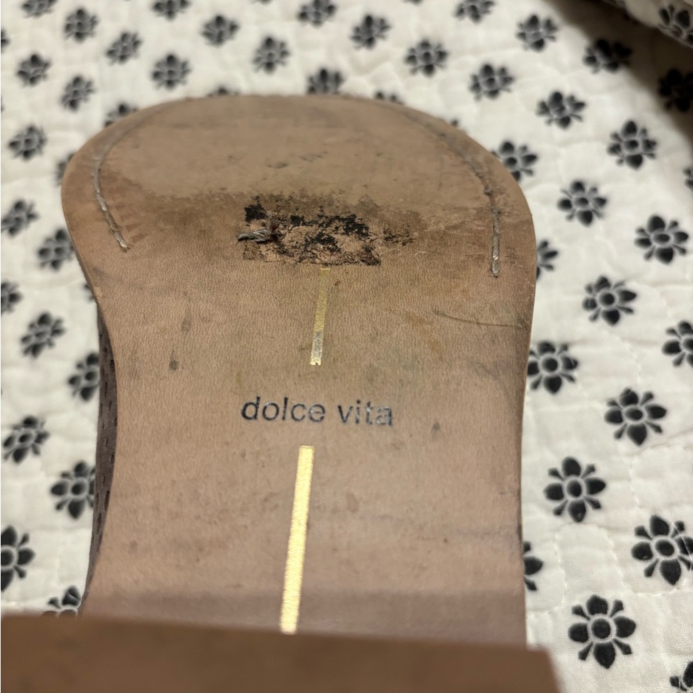 Dolce Vita Tan Leather Bootie  size 8 - Picture 3 of 7
